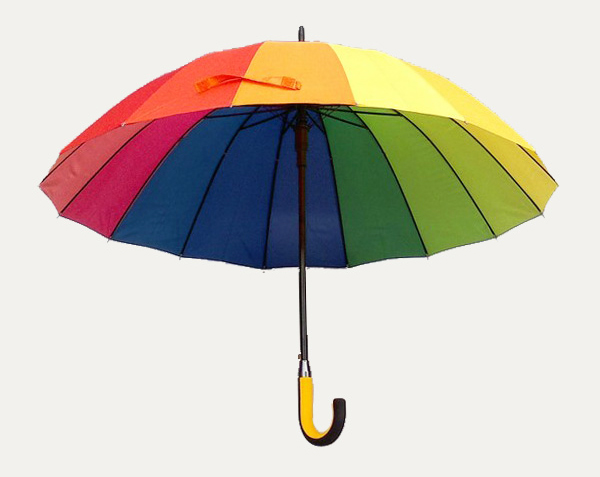 顶峰雨具彩虹伞