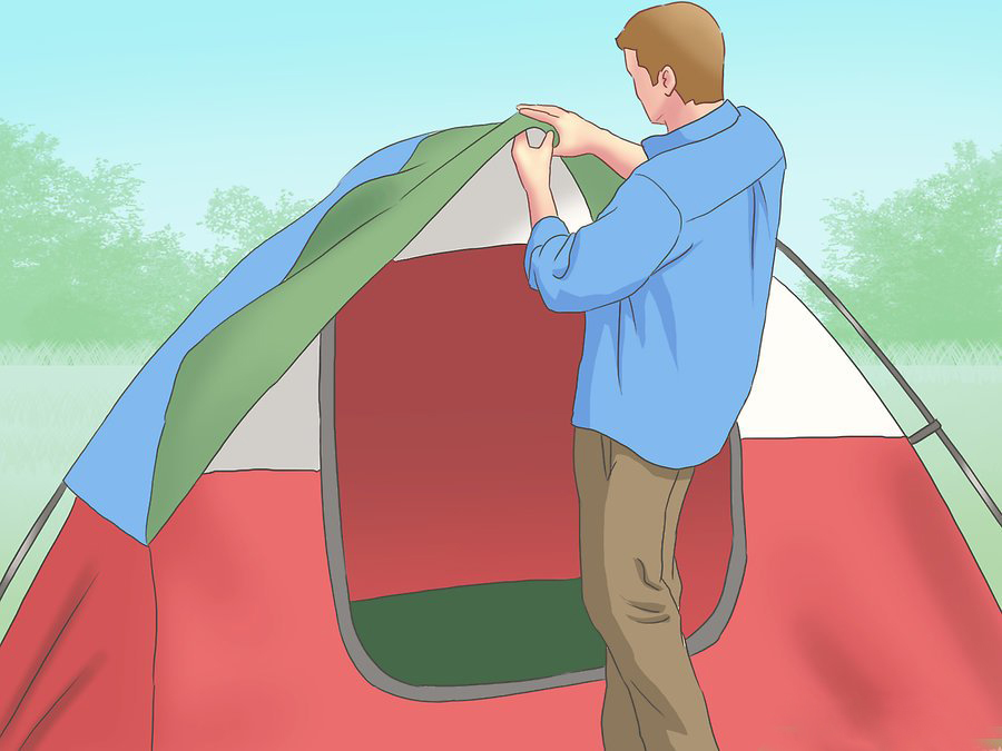 户外帐篷的安装方法
