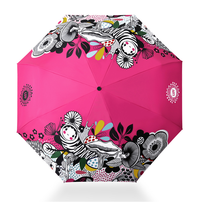 21寸个性潮创意防晒折叠伞伞面图案花纹