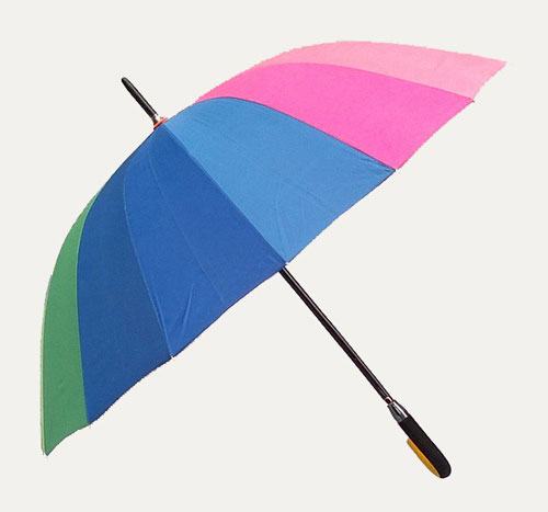 顶峰雨具直杆伞-彩虹伞