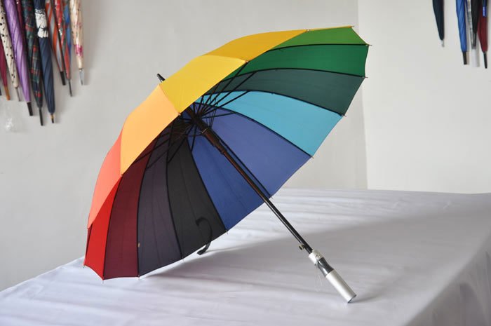 顶峰雨伞-彩虹伞
