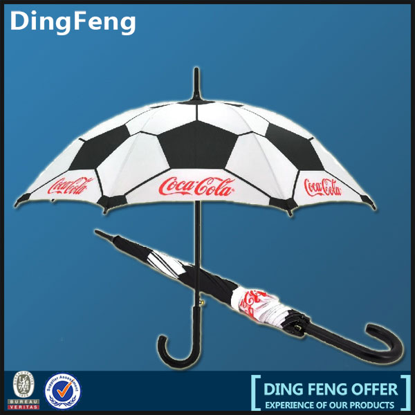 可口可乐赞助创意足球伞