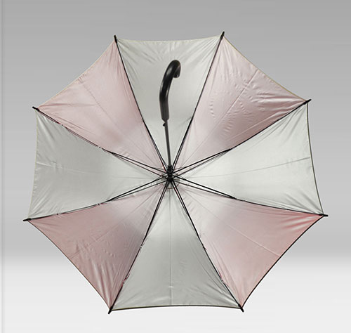 雨伞厂家 23寸直杆自开弯手柄防嗮遮阳广告伞定做