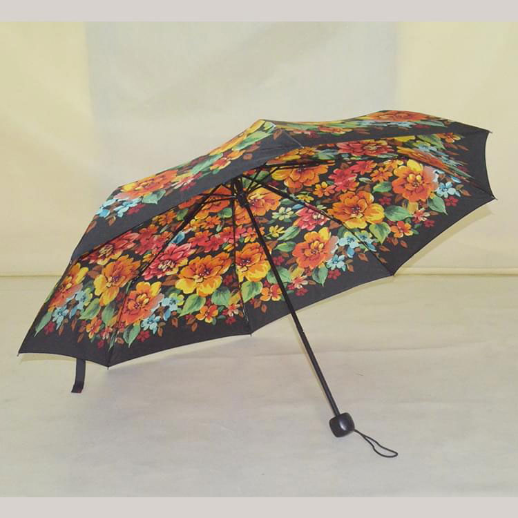中山雨伞厂家 创意折叠广告伞定制DF3042