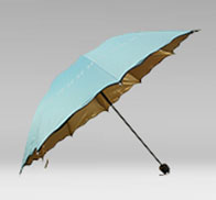 雨伞厂家 23寸折叠彩胶防嗮遮阳手开创意雨伞定做