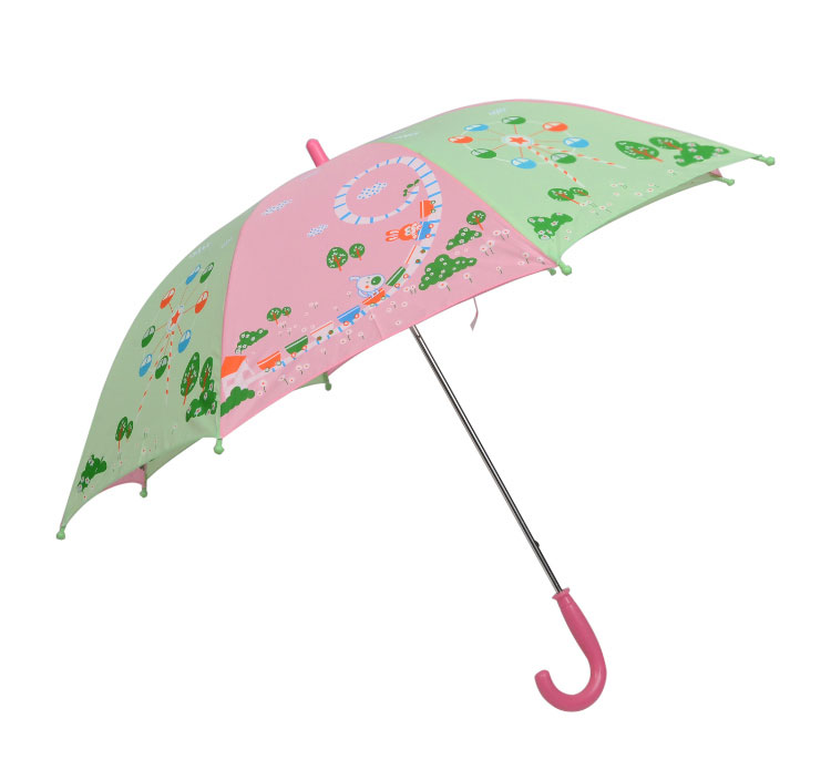 河南实力雨伞生产厂家-顶峰自动儿童折叠伞定制批发