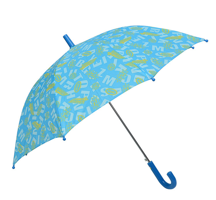 雨伞厂家畅销推荐 19寸直杆创意儿童广告伞定做