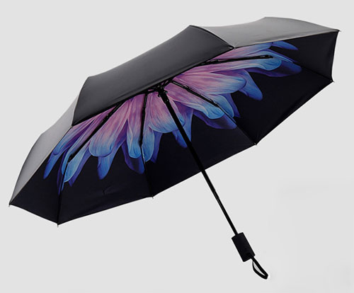 中山顶峰-三折广告伞定制雨伞可印logo-广东折叠伞实力厂家